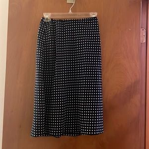 Blue PolkaDot Skirt